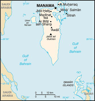 - Map Bahrain Travel Insurance