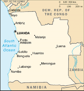 - Map Angola Travel Insurance - Map Angola Travel Insurance