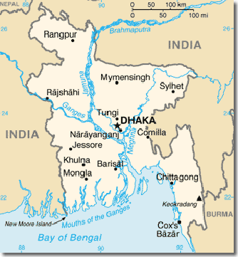 Bangladesh Travel Insurance Map Bangladesh Travel Insurance