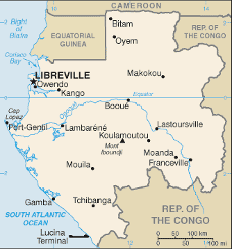 Map Gabon Travel Insurance Map Gabon Travel Insurance