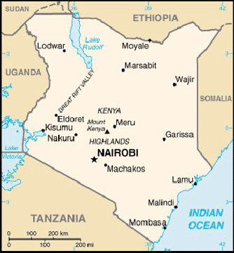 Map Kenya Travel Insurance Map Kenya Travel Insurance