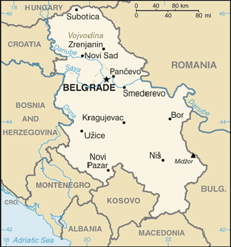 Map Serbia Travel Insurance Map Serbia Travel Insurance