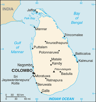 Map Sri Lanka Travel Insurance Map Sri Lanka Travel Insurance
